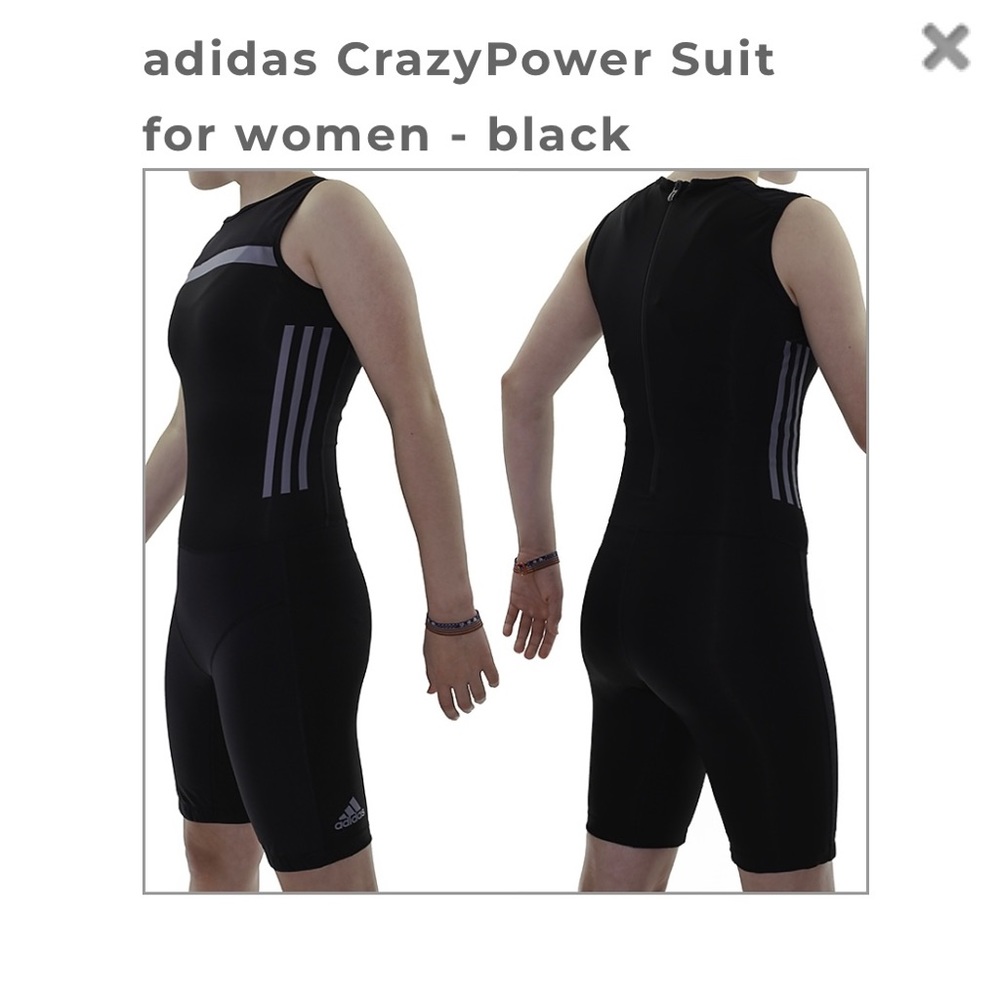 Adidas Weightlifting/ powerlifting singlet